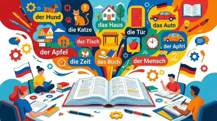 Часто используемые существительные в немецком