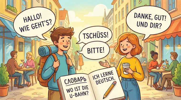 Простые фразы на немецком для повседневного общения