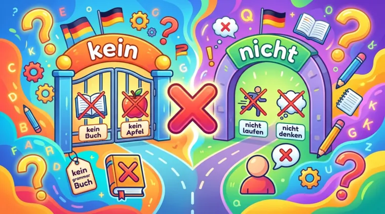 Простые отрицания в немецком языке: kein и nicht