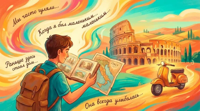 Прошедшее время Imperfetto в итальянском языке