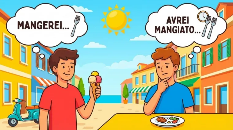 Условное наклонение (Condizionale): простая и сложная формы