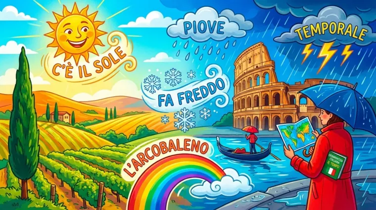 Как говорить о погоде: грамматические конструкции