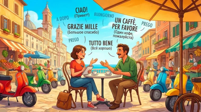 Итальянские слова и выражения для повседневного общения