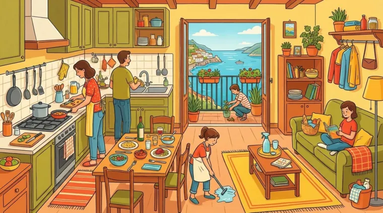 Лексика по теме «Дом и быт» на итальянском языке