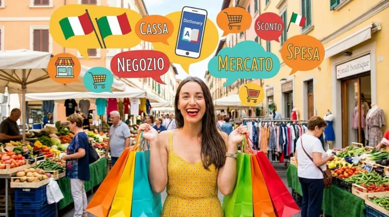 Покупки и магазины: полезные слова на итальянском