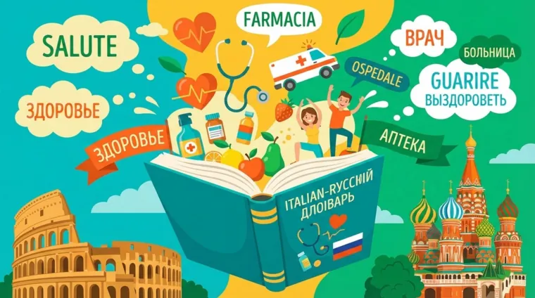 Лексика по теме «Здоровье и медицина» на итальянском