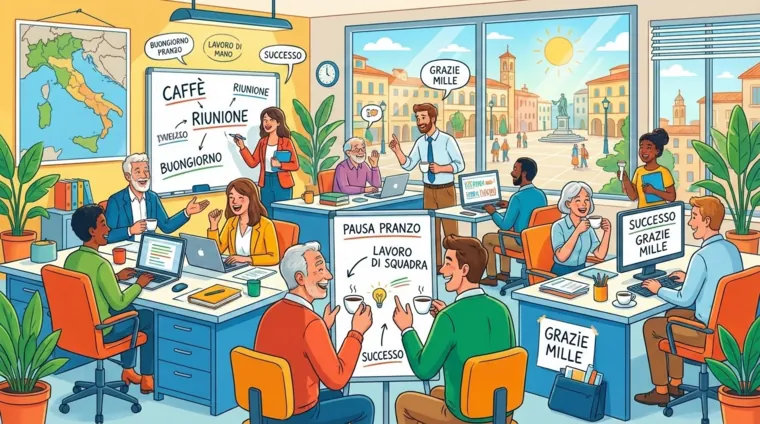 В офисе и на работе: итальянские слова и выражения
