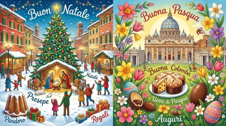 Рождество и Пасха в Италии: слова и выражения