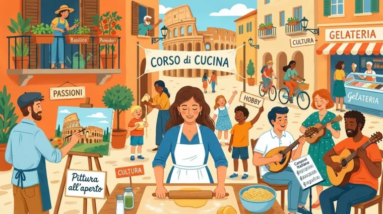 Хобби и увлечения на итальянском языке