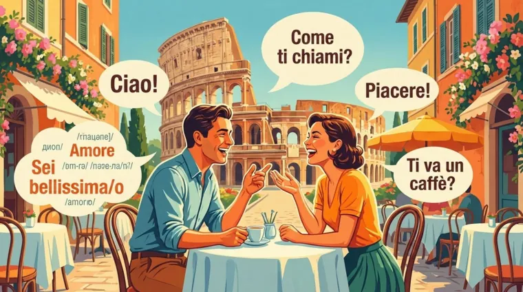 Итальянская лексика для знакомств и общения