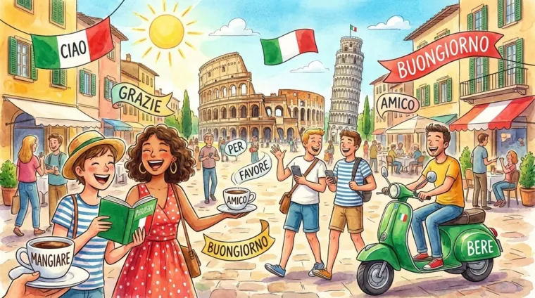 100 самых нужных слов для начинающих по-итальянски