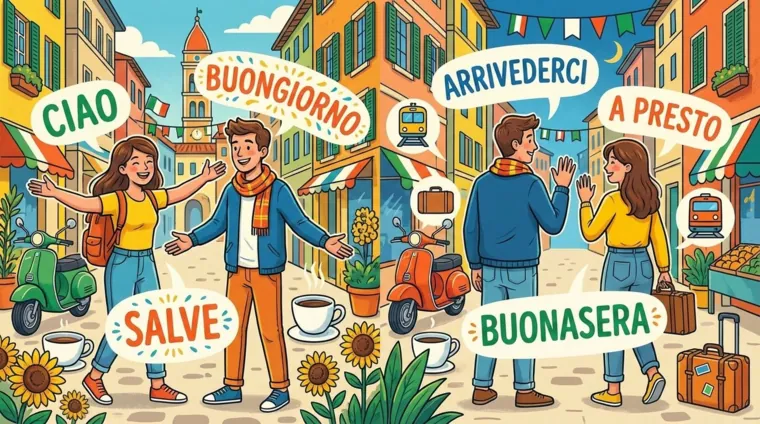 Как поприветствовать и попрощаться по-итальянски