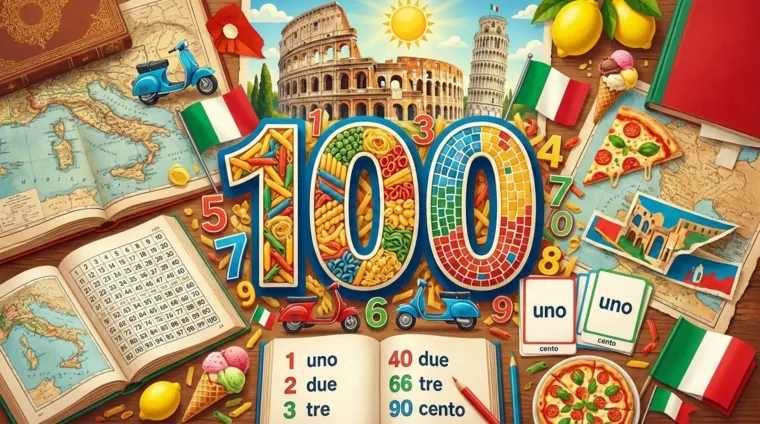 Итальянские числительные от 1 до 100: как запомнить