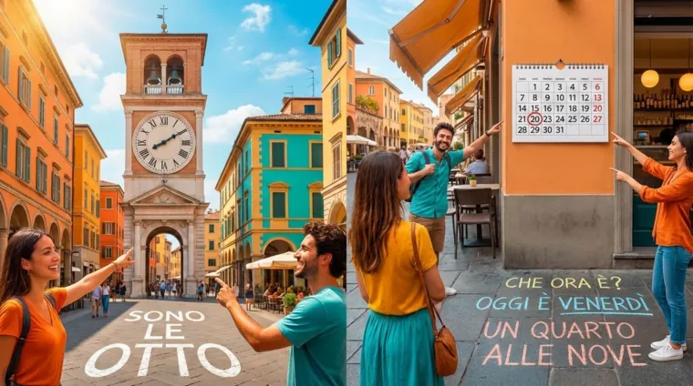 Как сказать дату и время на итальянском языке