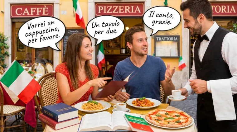 Как заказать еду и напитки в кафе по-итальянски