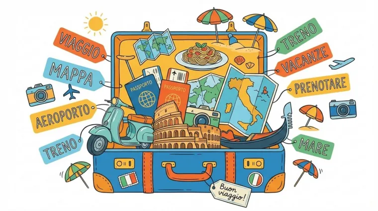 Лексика по теме «Путешествия» на итальянском языке