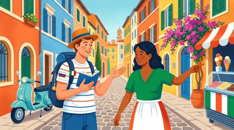 Как спросить дорогу на итальянском языке