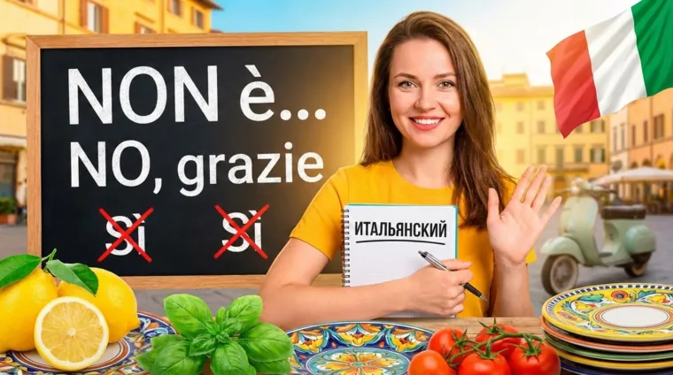 Простые отрицания в итальянском: как сказать «нет»