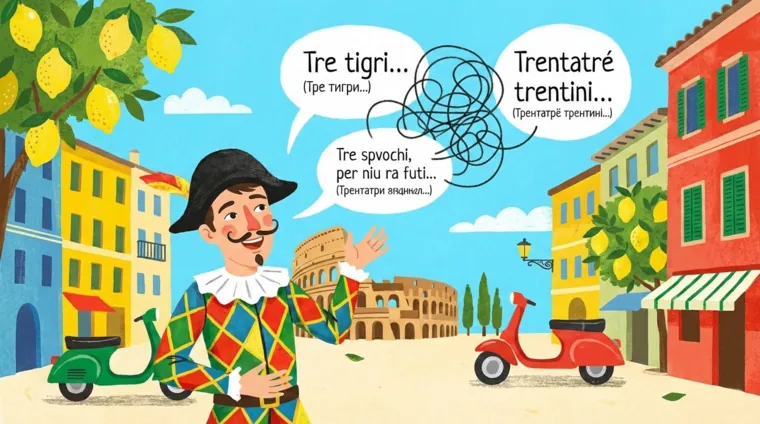 Итальянские скороговорки для начинающих