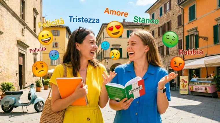 Как говорить о чувствах и настроении на итальянском