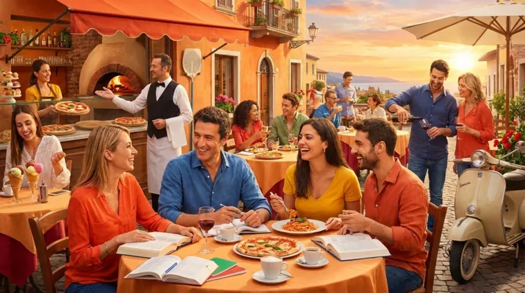 Итальянский язык в кафе, ресторане и пиццерии