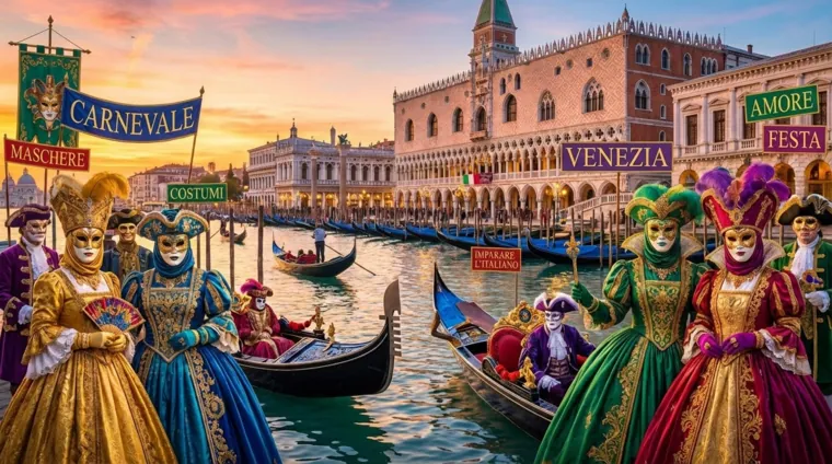 Карнавал в Венеции: маски, костюмы, история