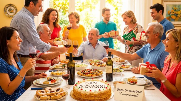 Как итальянцы отмечают именины