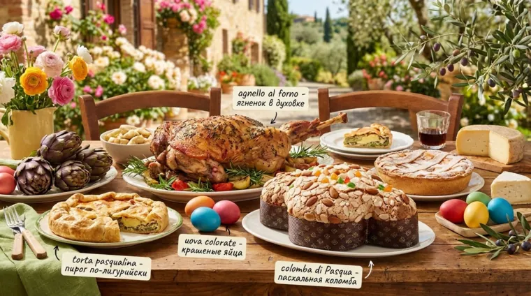 Пасхальные блюда в Италии: от агнелло до коломбы
