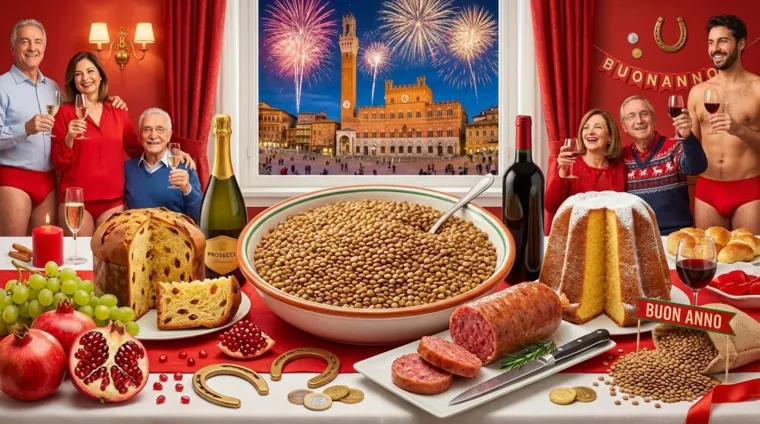 Что едят в Италии на Новый год: чечевица, колбаски и суеверия