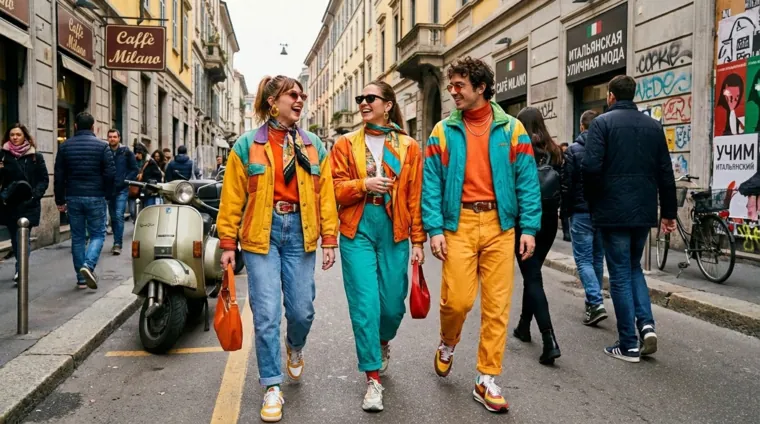 Итальянская уличная мода и повседневный стиль