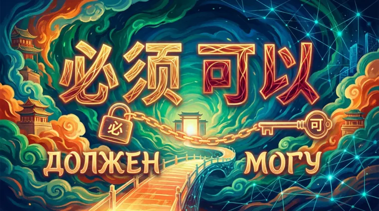 Как говорить "должен" и "можно" в китайском языке