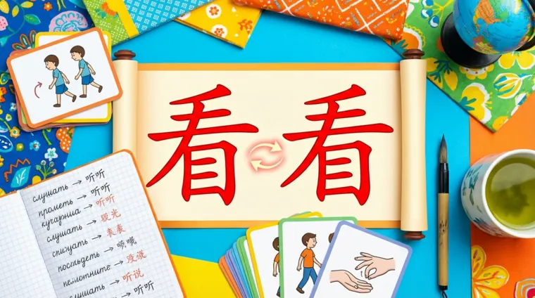 Как использовать глаголы-повторы в китайском языке (редупликация)