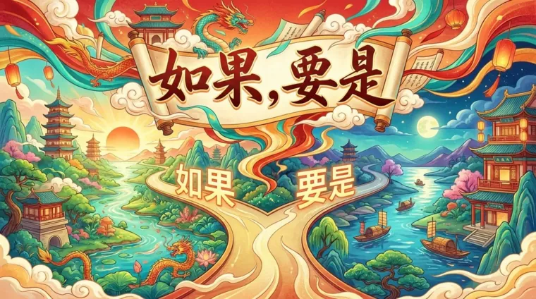 Условные предложения в китайском языке: 如果, 要是