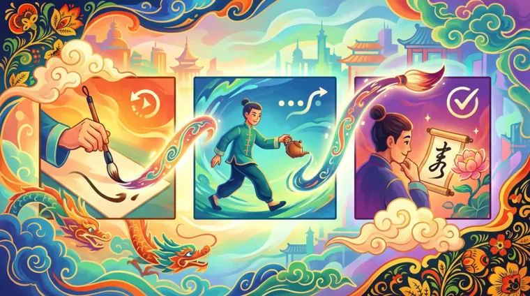 Как выразить последовательность действий в китайском языке