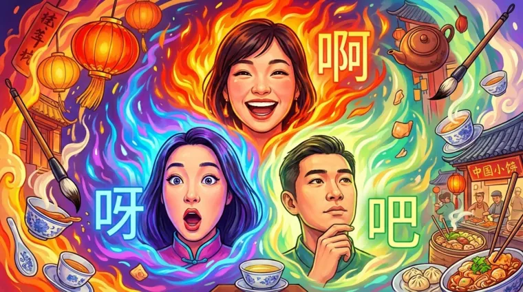 Частицы 啊, 呀, 吧 в китайском языке: оттенки смысла