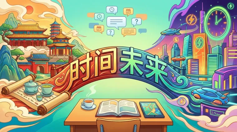 Как говорить о будущем в китайском языке без будущего времени