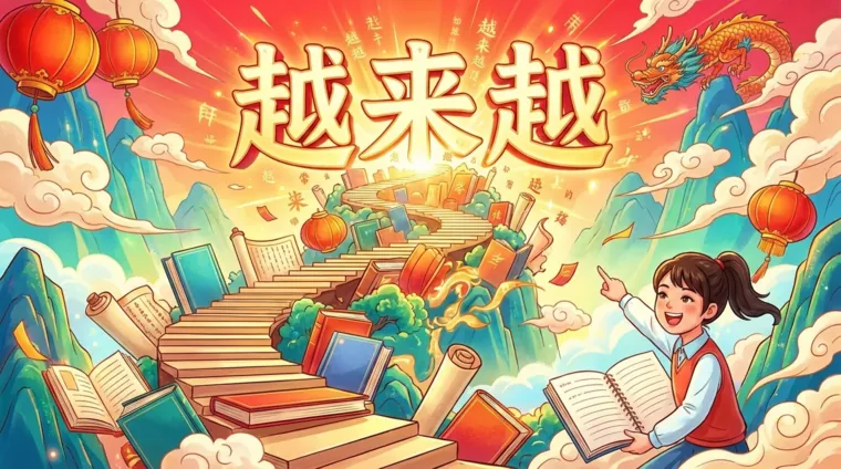 Как говорить "чем больше — тем…" в китайском языке: 越来越…