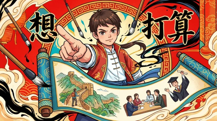 Как выразить “намерен сделать что-то” в китайском языке