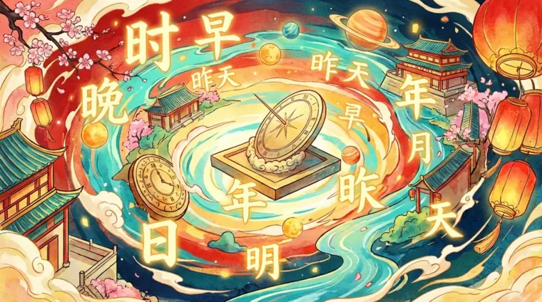 Как говорить об обстоятельствах времени в китайском языке