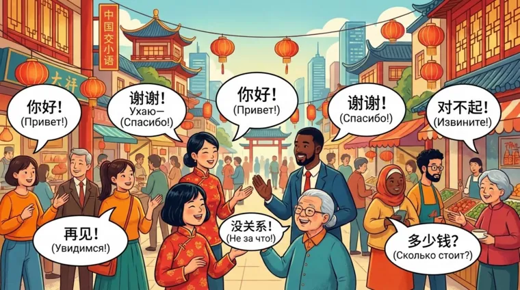 Часто употребляемые фразы в китайском языке на каждый день
