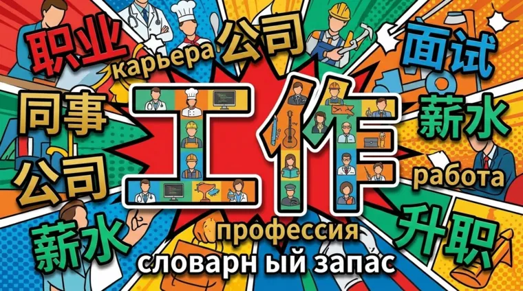 Работа и профессии: активная лексика китайского языка