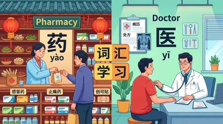 В аптеке и у врача: лексика китайского языка
