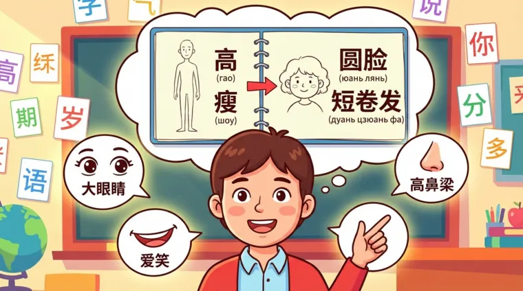 Описание внешности на китайском языке: прилагательные и фразы