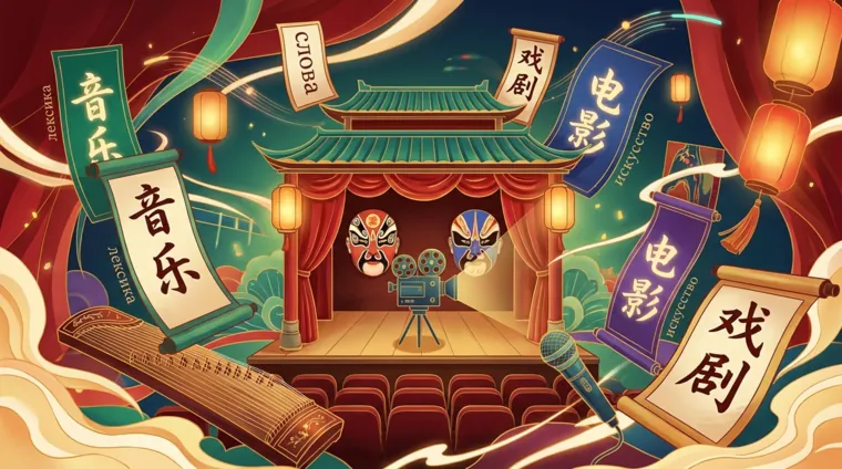 Музыка, кино, театр: базовая лексика китайского языка
