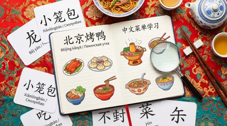 Национальные блюда Китая: названия и описания на китайском языке