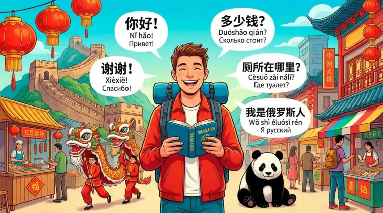 Туристический китайский язык: фразы, без которых не обойтись