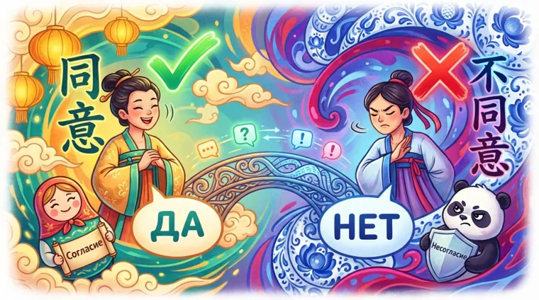 Как выражать согласие и несогласие на китайском языке