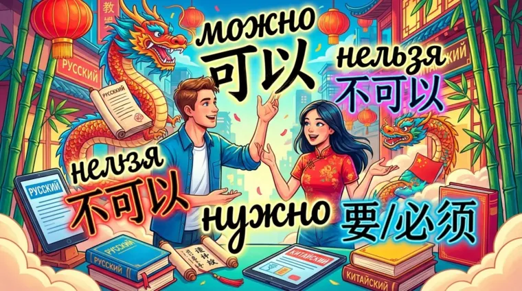 Как говорить «можно», «нельзя», «нужно» на китайском языке