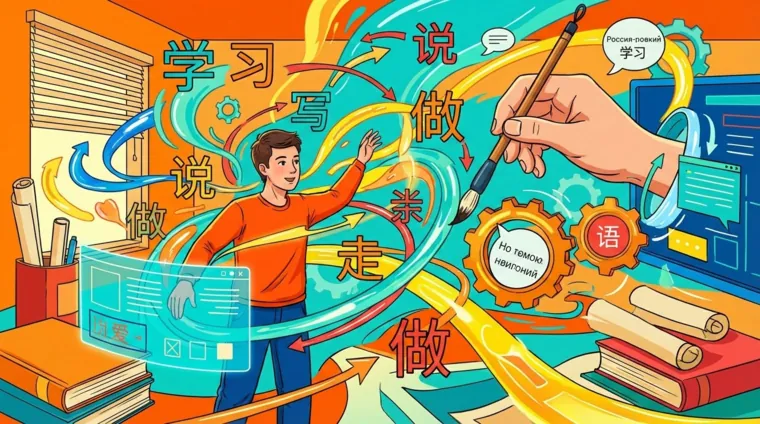 Как описывать действия и процессы на китайском языке