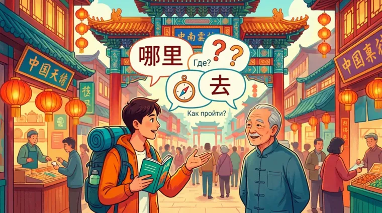 Как спросить дорогу на китайском языке: полезные фразы